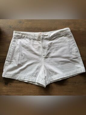 2 for $15 - Joe Fresh  White Cotton Blend Shorts